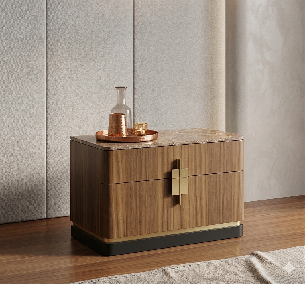 Table de chevet Horizon en melamine